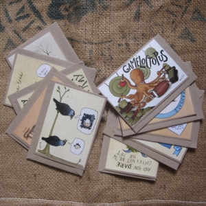 Set of greetings cards Set of greetings cards